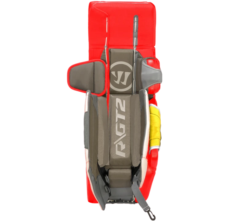 Warrior Ritual GT2 Intermediate Goalie Pads (w/ Knee Pads) - Image 3